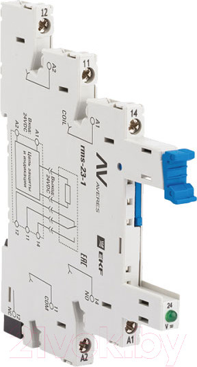 Изображение товара Разъем для реле EKF Averes RMS-23-1