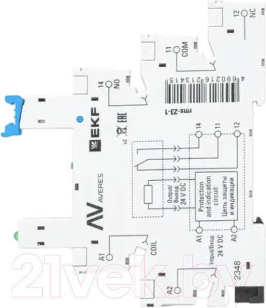 Изображение товара Разъем для реле EKF Averes RMS-23-1