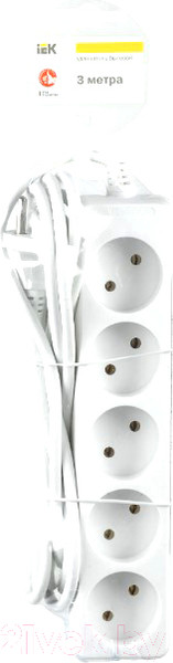 Изображение товара Удлинитель IEK WYP10-06-05-03-N
