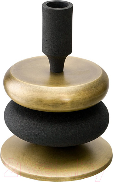 Изображение товара Подсвечник Bergenson Bjorn Stone / BB0000193 (черный/античная латунь)