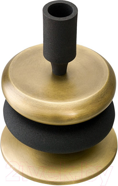 Изображение товара Подсвечник Bergenson Bjorn Stone / BB0000193 (черный/античная латунь)