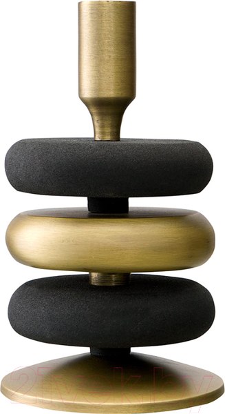 Изображение товара Подсвечник Bergenson Bjorn Stone / BB0000194 (черный/античная латунь)