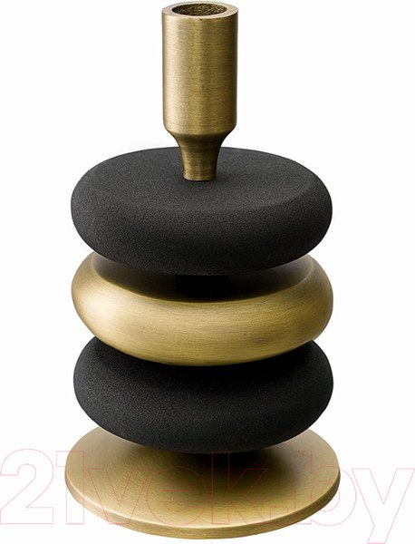 Изображение товара Подсвечник Bergenson Bjorn Stone / BB0000194 (черный/античная латунь)