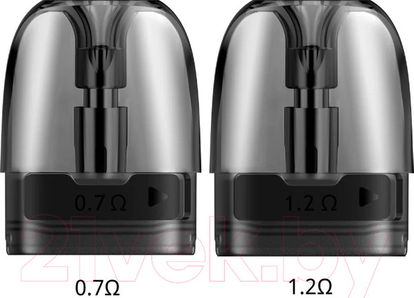 Изображение товара Набор картриджей для электронного парогенератора VooPoo Argus Pod 0.7 Ом (2мл, 3шт)