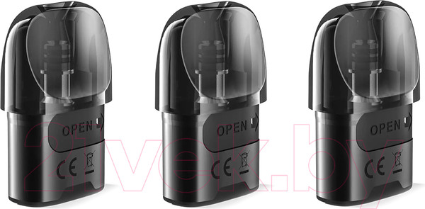 Изображение товара Набор картриджей для электронного парогенератора Lost Vape Ursa NanoS/Ursa Nano/Ursa Baby Mesh 0.8 Ом (2.5мл, 3шт)