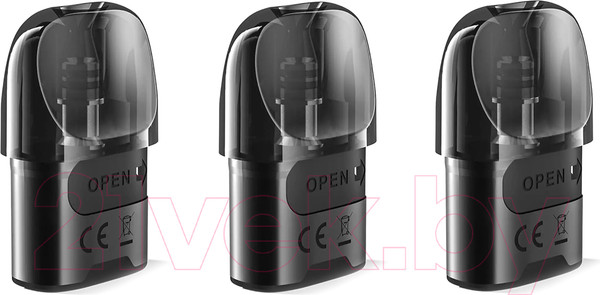 Изображение товара Набор картриджей для электронного парогенератора Lost Vape Ursa NanoS/Ursa Nano/Ursa Baby Mesh 1.0Ом (2.5мл, 3шт)