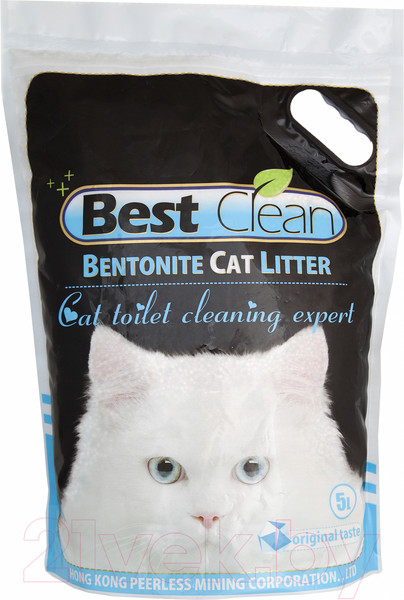 Изображение товара Наполнитель для туалета Best Clean Натуральный (5л, шарики)