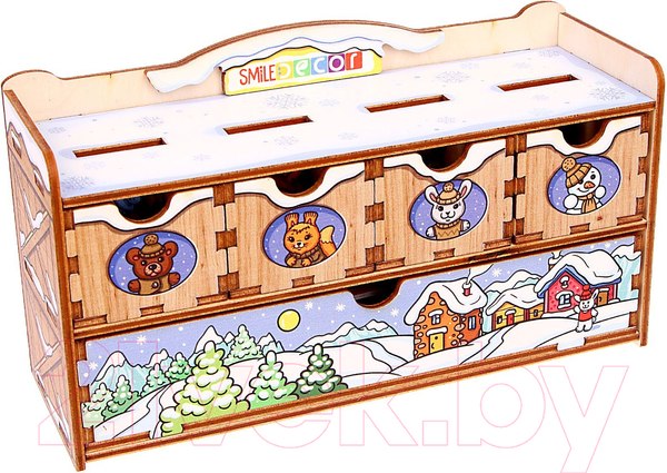 Изображение товара Развивающий игровой набор Smile Decor Волшебный комодик. Новый год / 9346523
