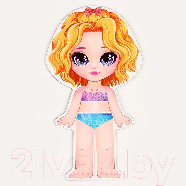 Изображение товара Развивающий игровой набор Школа талантов Магнитная игра одевашка. Милая красотка / 9769908