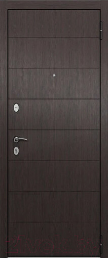 Изображение товара Входная дверь Mastino H2 Home Eco PP 86x205 (правая, черный муар металлик/венге/белый ларче)
