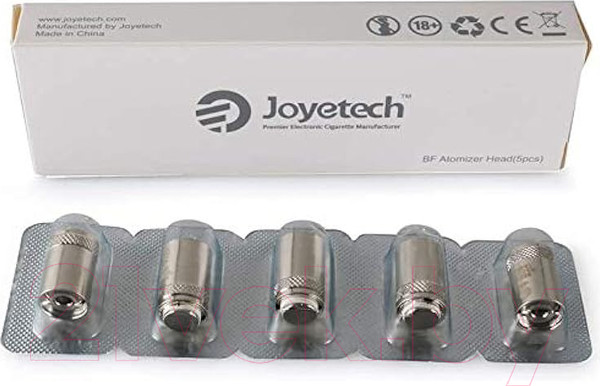 Изображение товара Набор испарителей Joyetech BF для CUBIS/eGO AIO/Cuboid Mini 0.6 Ом SS316 / 4685 (5шт)