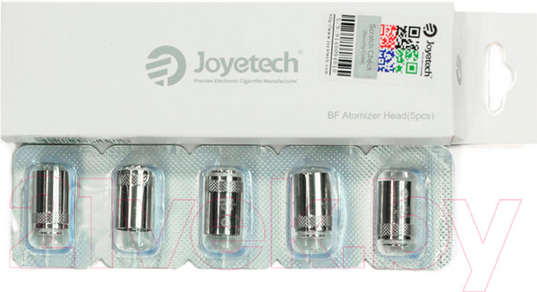 Изображение товара Набор испарителей Joyetech BF для CUBIS/eGO AIO/Cuboid Mini 0.5 Ом SS316 / 4684 (5шт)