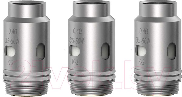 Изображение товара Набор испарителей Smoant Knight 80/Pasito II Dual Mesh 0.4 Ом K2 (3шт)