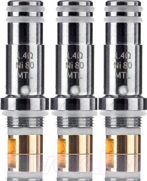 Изображение товара Набор испарителей Smoant Pasito MTL-Ni80 1.4 Ом / 11325 (3шт)