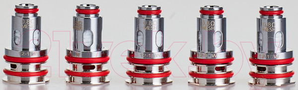 Изображение товара Набор испарителей Vaporesso GTX 2 Mesh 0.8 Ом (5шт)