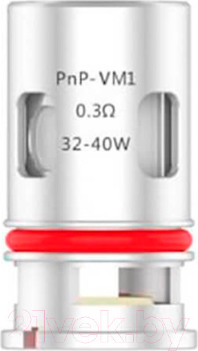 Изображение товара Набор испарителей VooPoo PnP Mesh VM1 (0.3 Ом, 5шт)