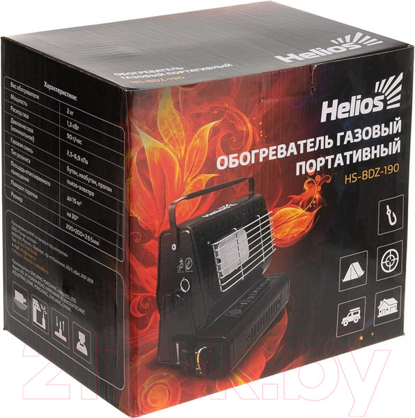 Изображение товара Обогреватель газовый для палатки Helios HS-BDZ-190