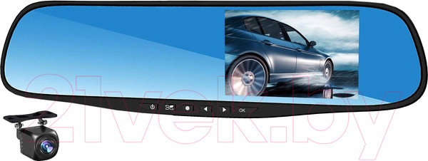 Изображение товара Видеорегистратор-зеркало SoundMax SM-DVR78FHD (черный)