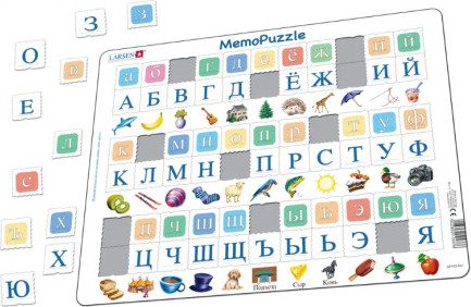 Изображение товара Развивающая игра LARSEN Алфавит / GP433