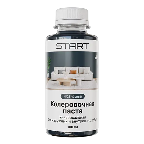 Изображение товара Колеровочная паста START Х21 (100мл, черный)