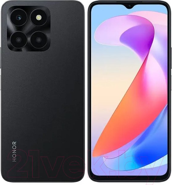 Изображение товара Смартфон Honor X6a 6GB/128GB / WDY-LX1 (полночный черный)