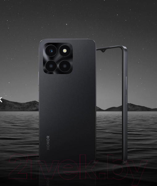 Изображение товара Смартфон Honor X6a 4GB/128GB / WDY-LX1 (полночный черный)