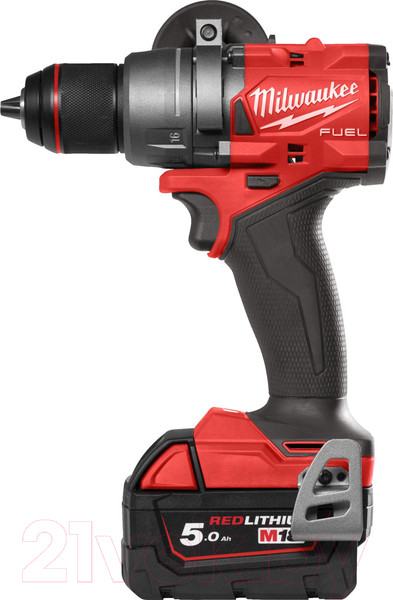 Изображение товара Аккумуляторная дрель-шуруповерт Milwaukee M18 FDD3-502X / 4933479863