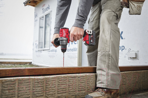 Изображение товара Аккумуляторная дрель-шуруповерт Milwaukee M18 FDD3-502X / 4933479863