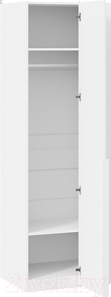 Изображение товара Шкаф ТриЯ Порто СМ-393.07.006 с 1 глухой дверью (белый жемчуг/белый софт)