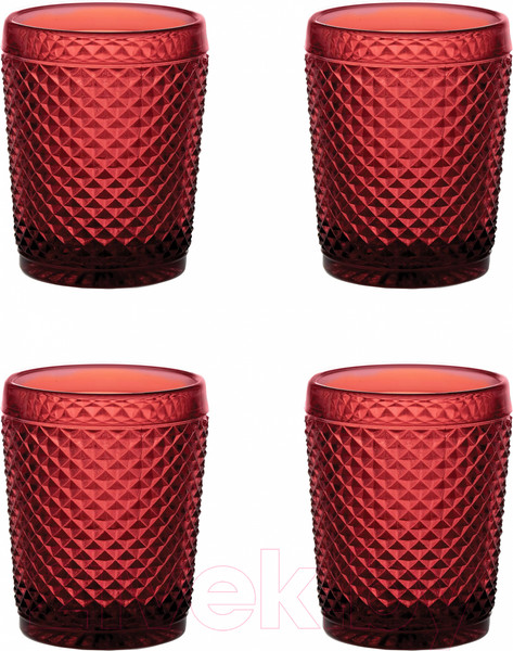 Изображение товара Набор стаканов Vista Alegre Bicos Red / 49000012 (4шт)
