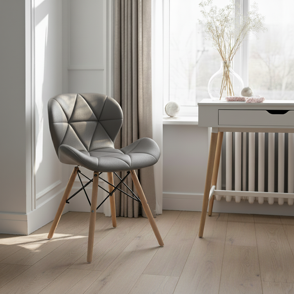 Изображение товара Стул Mio Tesoro Лацио SC-026 (серый/дерево)