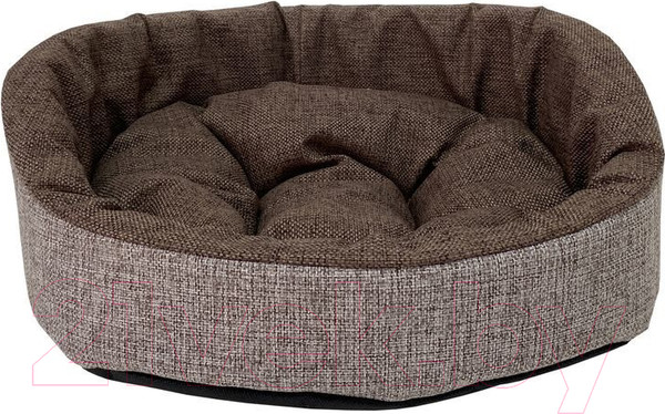 Изображение товара Лежанка для животных Homepet №4 82794 (64x50x18см, коричневый)