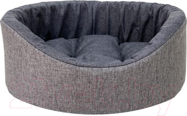 Изображение товара Лежанка для животных Homepet №2 82817 (49x43x17см, светло-серый)