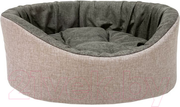 Изображение товара Лежанка для животных Homepet №1 82818 (43x38x15см, розовый/коричневый)