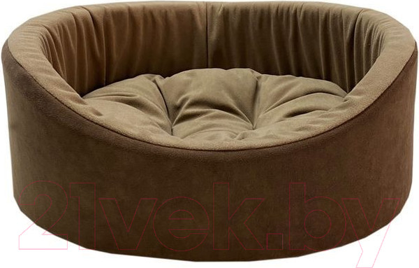 Изображение товара Лежанка для животных Homepet №2 82859 (49x43x17см, шоколад)