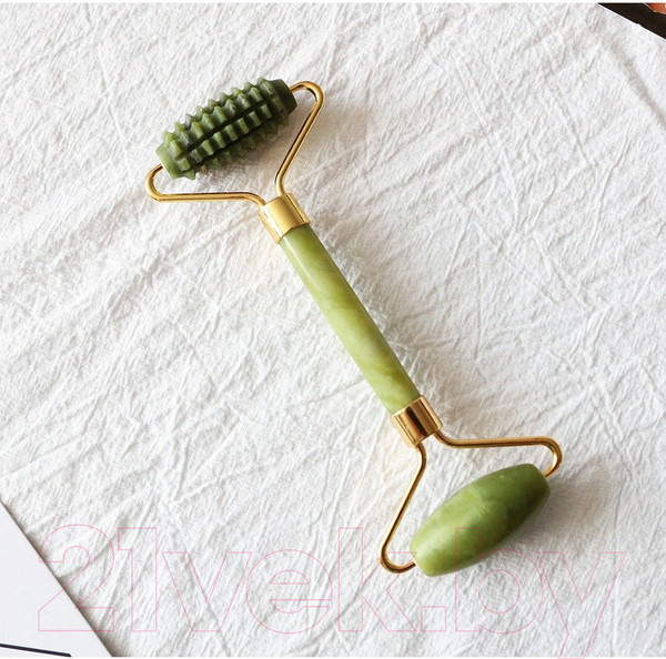 Изображение товара Массажный набор для лица Nail Art Нефрит (3пр, зеленый)