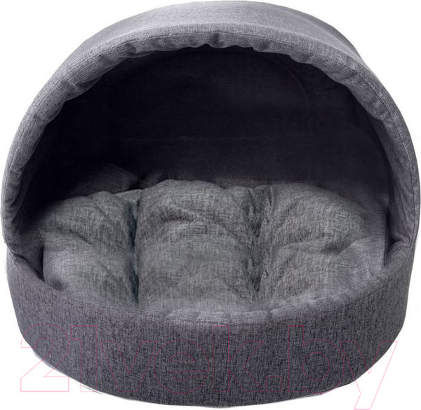 Изображение товара Домик для животных Homepet №2 82844 (44x44x36см, графит)