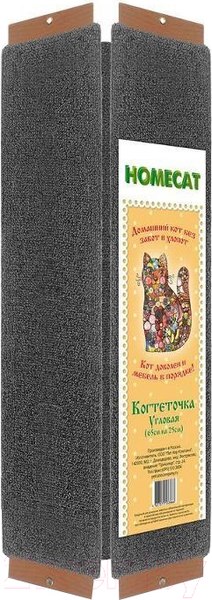 Изображение товара Когтеточка Homecat С кошачьей мятой большая / 78204 (70x29см)