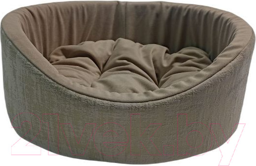 Изображение товара Лежанка для животных Homepet №1 83669 (43x38x15см, коричневый/золото)