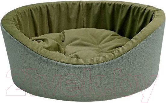 Изображение товара Лежанка для животных Homepet Montana №1 83736 (43x38x15см, фисташково-зеленый)