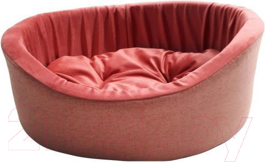 Изображение товара Лежанка для животных Homepet Montana №1 83744 (43x38x15см, ягодно-розовый)