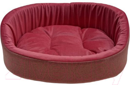 Изображение товара Лежанка для животных Homepet Montana №1 83746 (43x38x15см, ягодно-розовый)