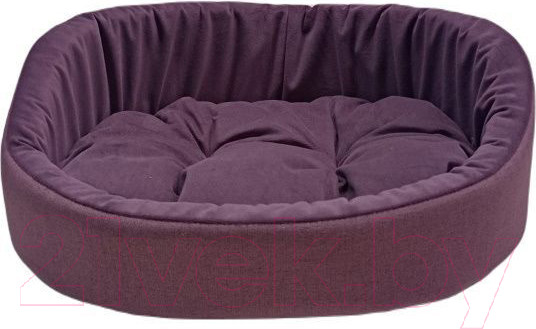Изображение товара Лежанка для животных Homepet Montana №1 83755 (43x38x15см, насыщенный виноград)