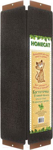 Изображение товара Когтеточка Homecat С кошачьей мятой малая венге / 82011 (58x21см)