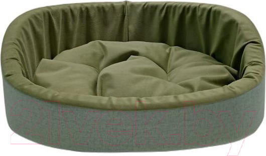 Изображение товара Лежанка для животных Homepet Montana №2 83739 (49x43x17см, фисташково-зеленый)
