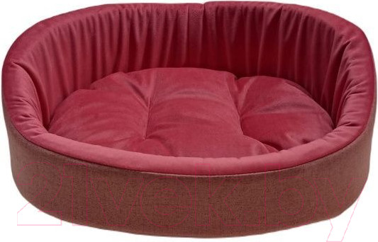 Изображение товара Лежанка для животных Homepet Montana №2 83747 (49x43x17см, ягодно-розовый)