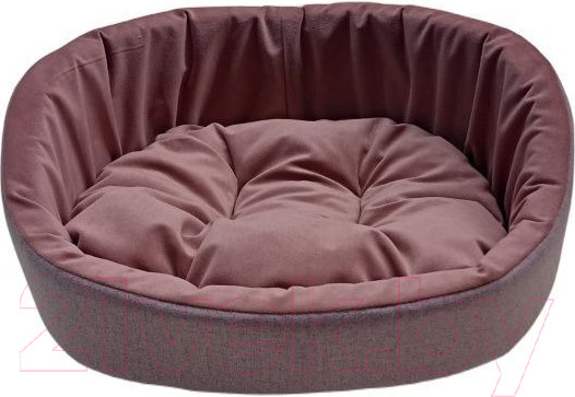 Изображение товара Лежанка для животных Homepet Montana №2 83751 (49x43x17см, нежная лаванда)