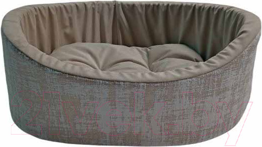 Изображение товара Лежанка для животных Homepet Florida №3 83663 (57x45x20м, нежно-голубой с золотом)