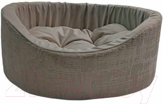 Изображение товара Лежанка для животных Homepet Florida №3 83687 (57x45x20м, бежево-золотистый)