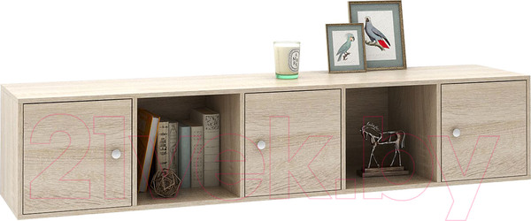 Изображение товара Шкаф навесной MFMaster Прайм-51-1 (дуб сонома)